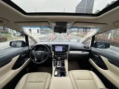 2021 Toyota Vellfire Hybrid 2.5L HV Premium, чёрный — фото 25