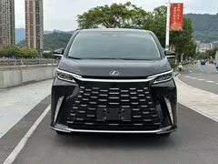 2023 Lexus LM 350h, чёрный — фото 2