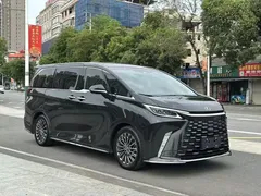 2023 Lexus LM 350h, чёрный — фото 3