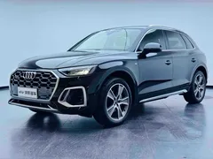 2022 Audi Q5L 45T, чёрный — фото 1