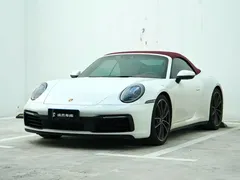 2023 Porsche 911 Carrera Cabriolet 3.0T, белый — фото 1