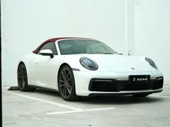 2023 Porsche 911 Carrera Cabriolet 3.0T, белый — фото 3