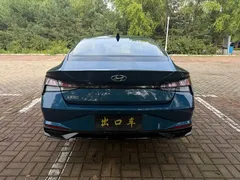 2022 Hyundai Elantra 1.5L CVT GLX Elite, синий — фото 3