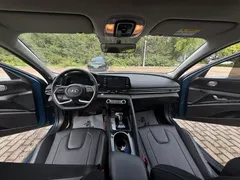 2022 Hyundai Elantra 1.5L CVT GLX Elite, синий — фото 8