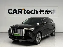 2022 Hongqi E-HS9 690km, чёрный — фото 1