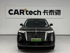 2022 Hongqi E-HS9 690km, чёрный — фото 2