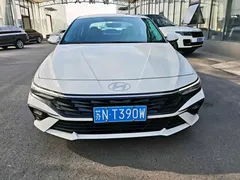 2023 Hyundai Elantra 1.5L CVT GLS Advanced, белый — фото 2