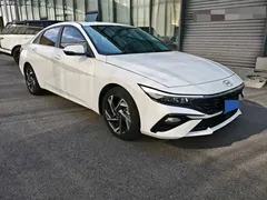2023 Hyundai Elantra 1.5L CVT GLS Advanced, белый — фото 3