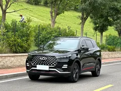 2022 Chery Tiggo 7 1.5T CVT, чёрный — фото 1