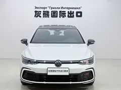 2021 Volkswagen Golf 280TSI DSG R-Line, белый — фото 2