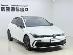 2021 Volkswagen Golf 280TSI DSG R-Line, белый — фото 3
