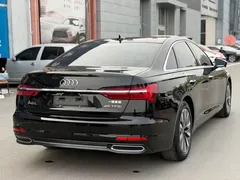 2021 Audi A6L 45 TFSI, чёрный — фото 10