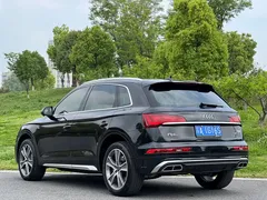 2022 Audi Q5L 45T, синий — фото 7