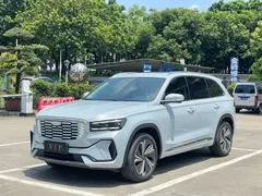 2022 Geely Monjaro L 1.5T Hi F Hybrid Super, белый — фото 1