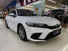2022 Honda Civic 180TURBO CVT, белый — фото 3