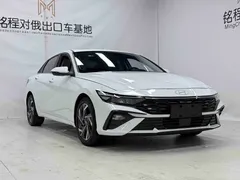 2023 Hyundai Elantra 1.5L CVT GLX Elite, белый — фото 3