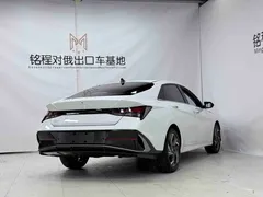 2023 Hyundai Elantra 1.5L CVT GLX Elite, белый — фото 4