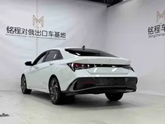 2023 Hyundai Elantra 1.5L CVT GLX Elite, белый — фото 6
