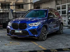 2022 BMW X5 M, синий — фото 1