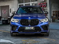 2022 BMW X5 M, синий — фото 2