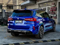 2022 BMW X5 M, синий — фото 4