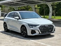 2023 Audi A3 Sportback 35 TFSI, белый — фото 2