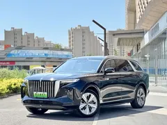 2022 Hongqi E-HS9 690km, чёрный — фото 1