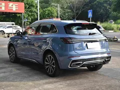 2023 Hongqi HS5 2.0T 4WD Pro, синий — фото 15