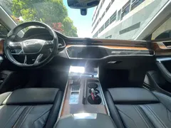 2022 Audi A7 45 TFSI, чёрный — фото 6