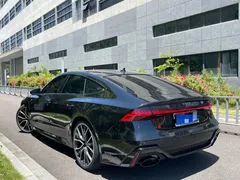 2022 Audi A7 45 TFSI, чёрный — фото 12