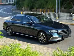 2023 Mercedes-Benz E-Class E 350 e L, зелёный — фото 4