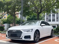 2021 Audi A6L 40 TFSI, белый — фото 1