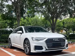 2021 Audi A6L 40 TFSI, белый — фото 3