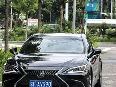 2021 Lexus ES 300h, чёрный — фото 10