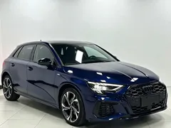 2023 Audi A3 Sportback 35 TFSI Fashion Sport, синий — фото 3