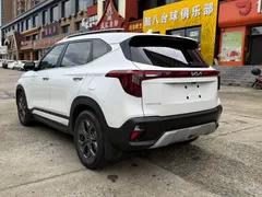 2023 Kia Seltos 1.5L CVT Luxury, белый — фото 4
