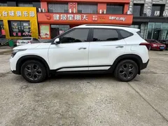 2023 Kia Seltos 1.5L CVT Luxury, белый — фото 8