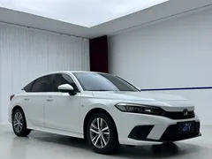 2022 Honda Civic 180TURBO CVT Shangqing, белый — фото 3