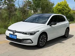 2021 Volkswagen Golf 280TSI DSG Pro, белый — фото 1