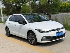 2021 Volkswagen Golf 280TSI DSG Pro, белый — фото 3