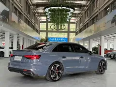 2022 Audi A4L 40 TFSI quattro RS, синий — фото 4