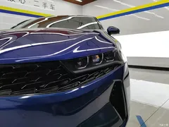 2021 Kia K5 380T GT-Line Flagship, синий — фото 5