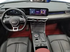 2021 Kia K5 380T GT-Line Flagship, синий — фото 12
