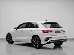 2022 Audi A3 Sportback 35 TFSI, белый — фото 4