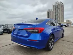 2022 Honda Civic 240TURBO CVT, синий — фото 4