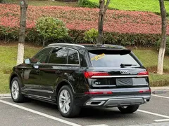 2021 Audi Q7 55 TFSI quattro S line, чёрный — фото 9