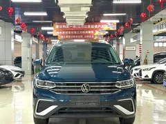 2023 Volkswagen Tiguan L 280TSI AT 2WD, синий — фото 2