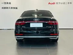 2021 Audi A8L 50 TFSI quattro Comfort, чёрный — фото 4
