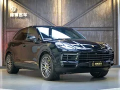 2023 Porsche Cayenne New Energy Cayenne E-Hybrid 2.0T Platinum, чёрный — фото 24