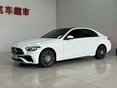 2022 Mercedes-Benz C-Class C 260 L Sport 4MATIC, белый — фото 1